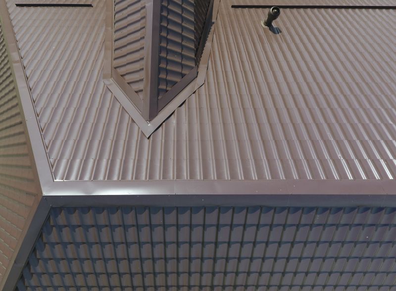 Completed Steel Roof Structure